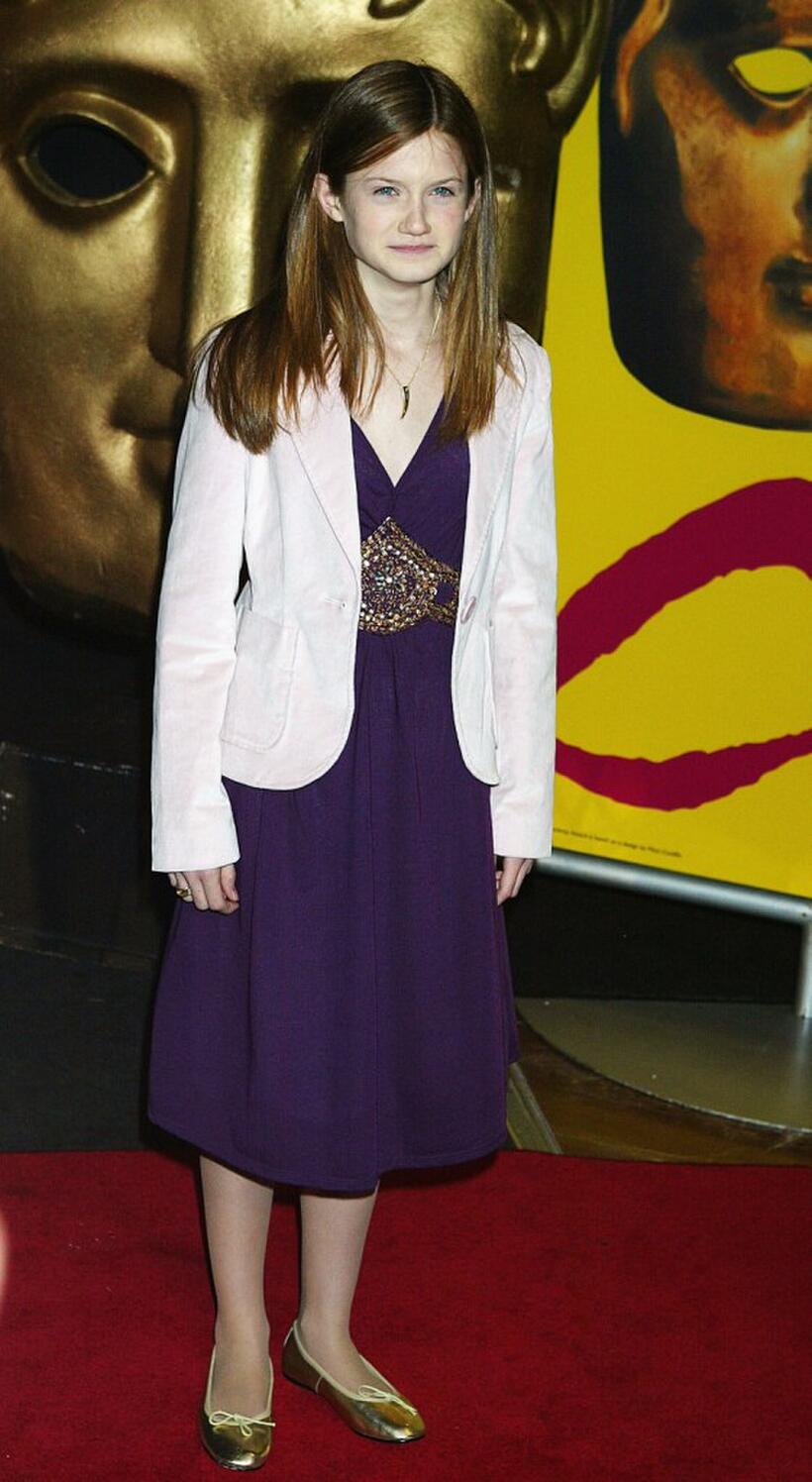 Bonnie Wright at the British Academy Children's Film and Television Awards.