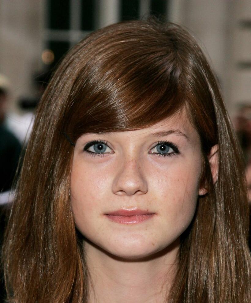 Bonnie Wright at the UK premiere of "Driving Lessons."