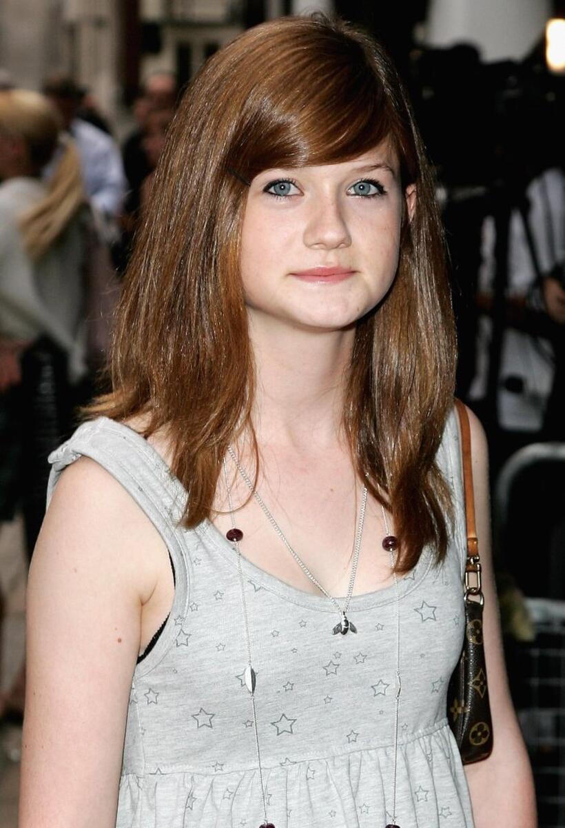 Bonnie Wright at the premiere of "Driving Lessons."