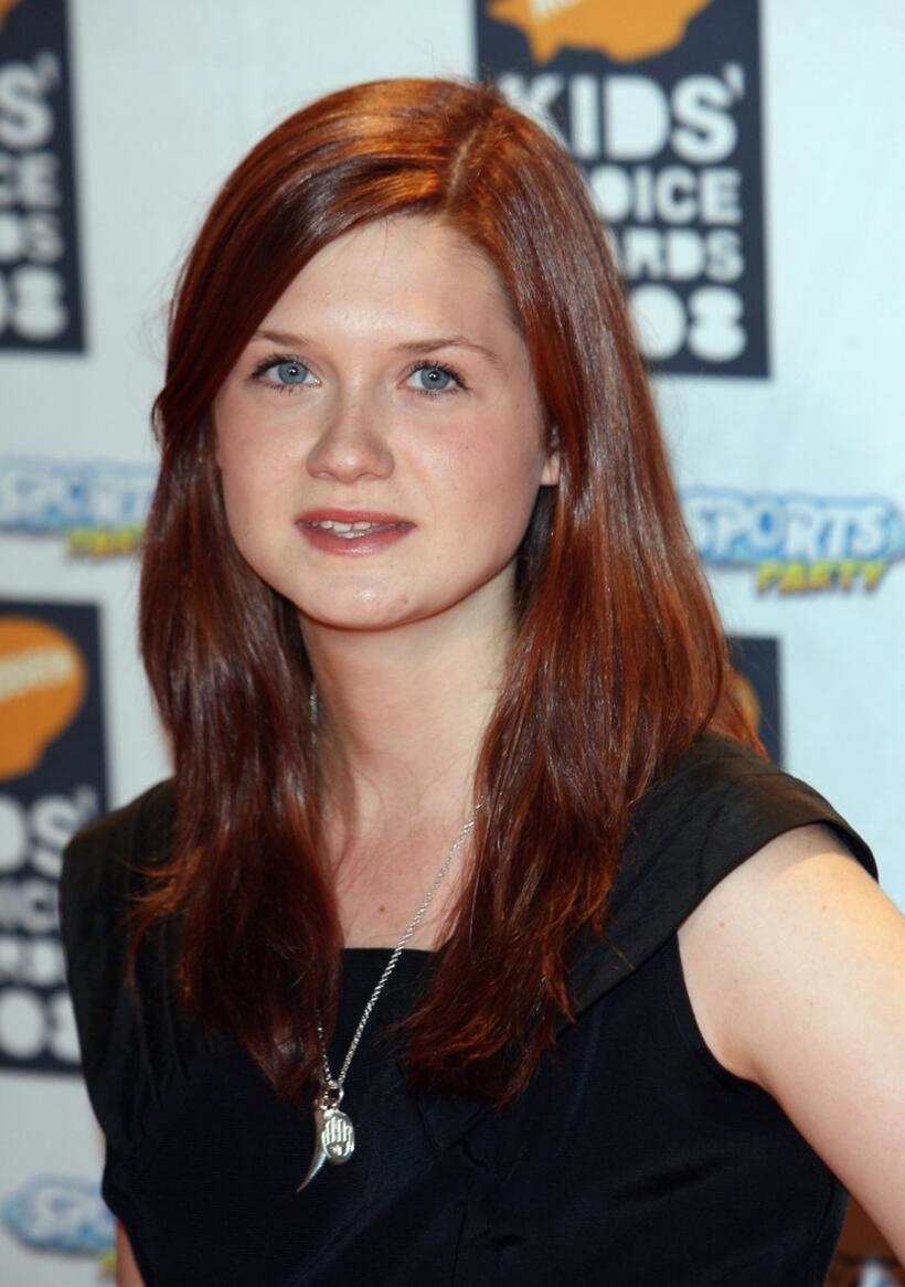 Bonnie Wright at the Nickelodeon Kids' Choice Awards UK 2008.