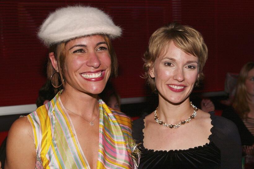 Vanessa Parise and Petra Wright at the closing night premiere of "XX / XY" during the Gen Art Film Festival.