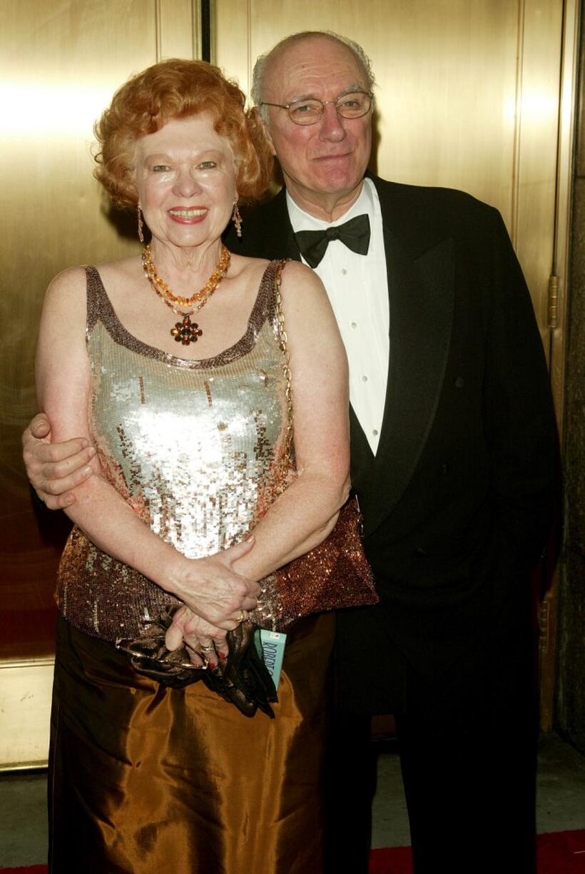 Philip Bosco and his wife Nancy at the 59th Annual Tony Awards.