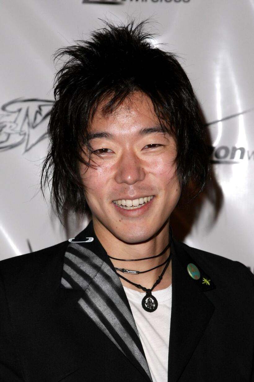 Aaron Yoo at the launch party for CAPCOM's "Street Fighter IV."