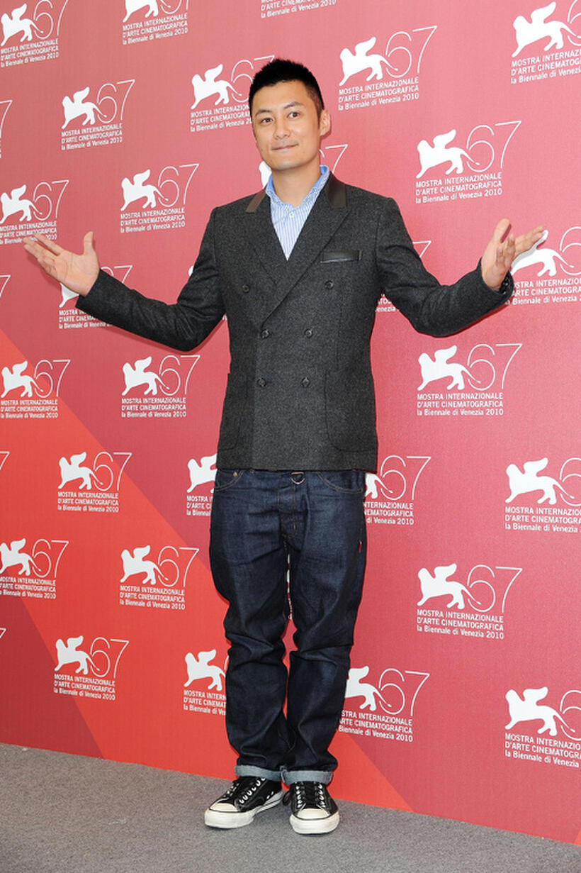 Shawn Yue at the photocall of "Legend of The Fist: The Return Of Chen Zhen" during the 67th Venice Film Festival.