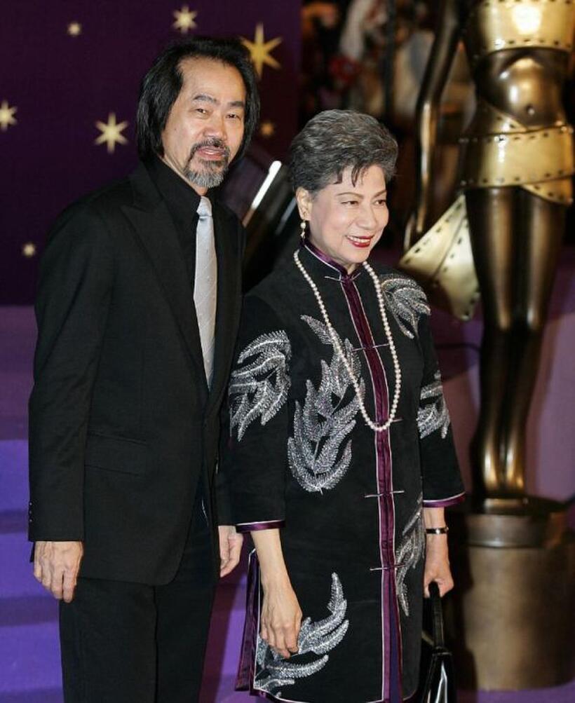 Yuen Wah and Guest at the 25th Hong Kong Film Awards.
