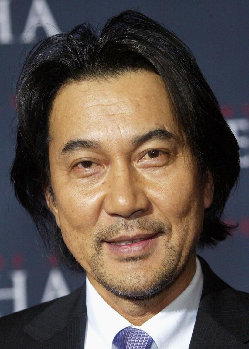 Koji Yakusho at the premiere of "Memoirs of a Geisha."