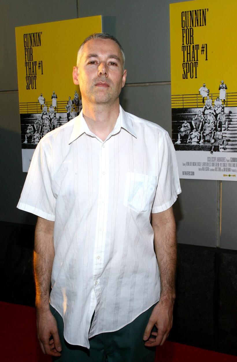 Adam Yauch at the premiere of "Gunnin For That no1 Spot."