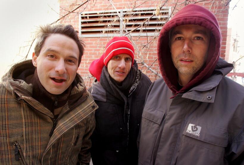 Adam Horovitz, Mike Diamond and Adam Yauch at the 2006 Sundance Film Festival.