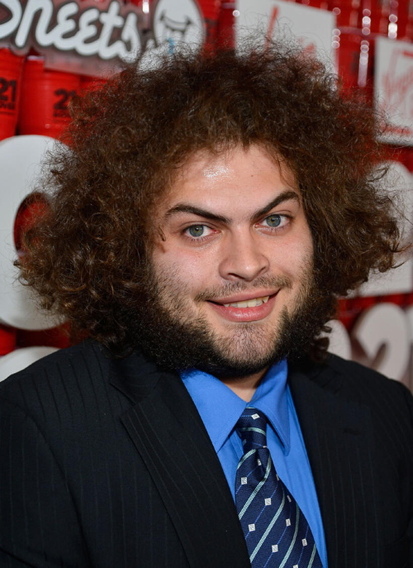 Dustin Ybarra at the California premiere of "21 and Over."