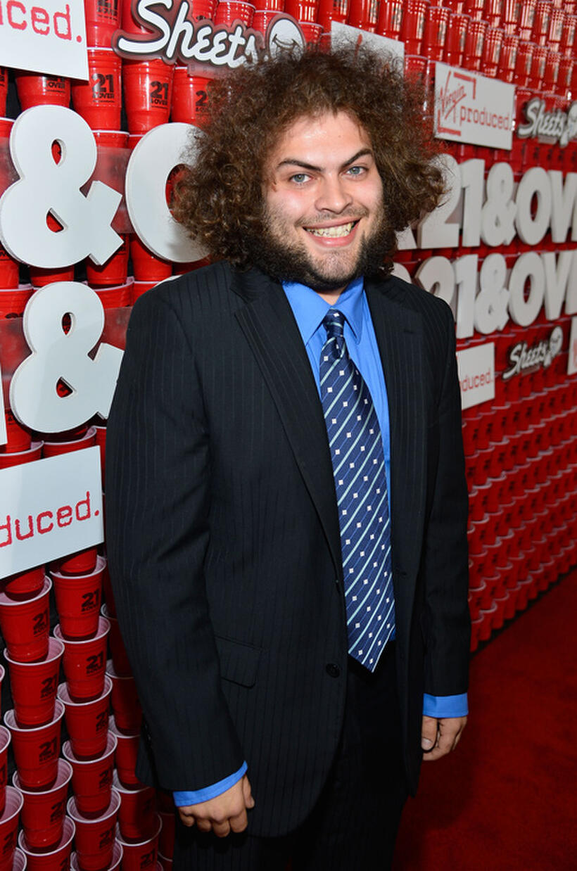 Dustin Ybarra at the California premiere of "21 and Over."
