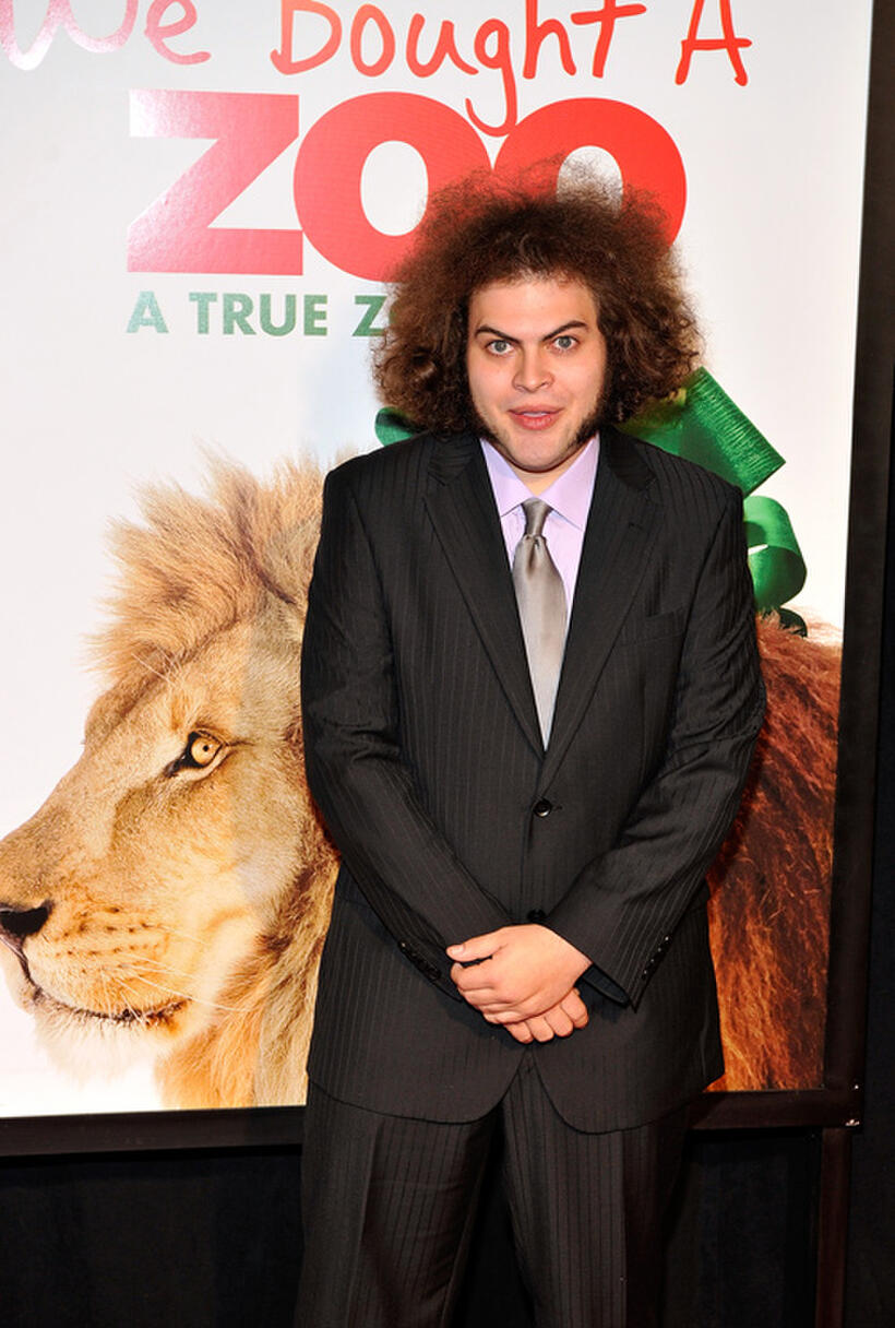 Dustin Ybarra at the New York premiere of "We Bought A Zoo."