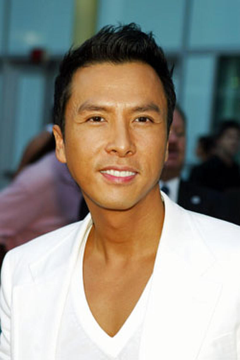Donnie Yen at the premiere of "Hero."