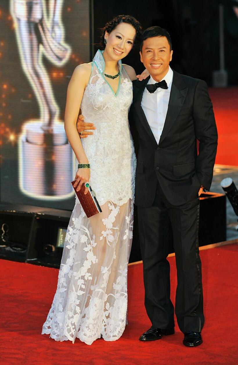 Cissy Yen and Donnie Yen at the 28th Hong Kong Film Awards 2009.