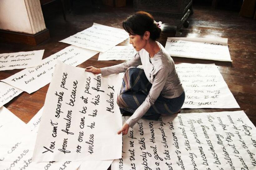 Michelle Yeoh in "The Lady."
