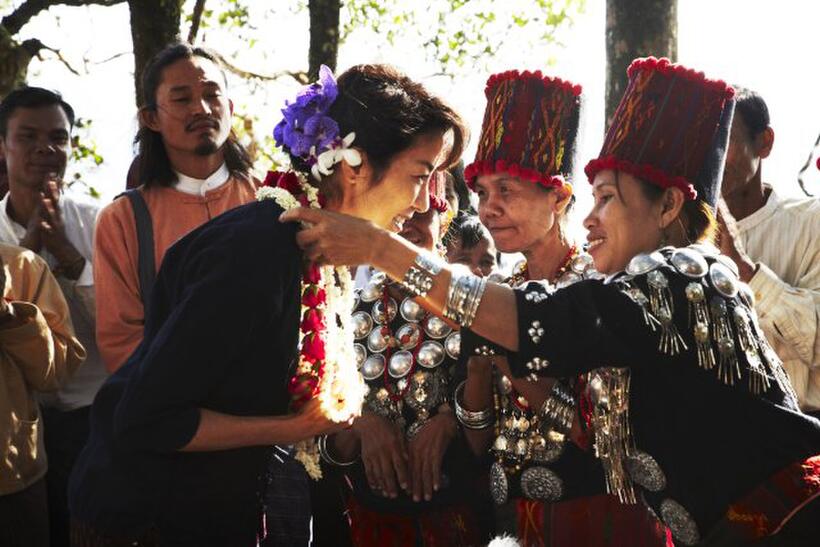 Michelle Yeoh in "The Lady."