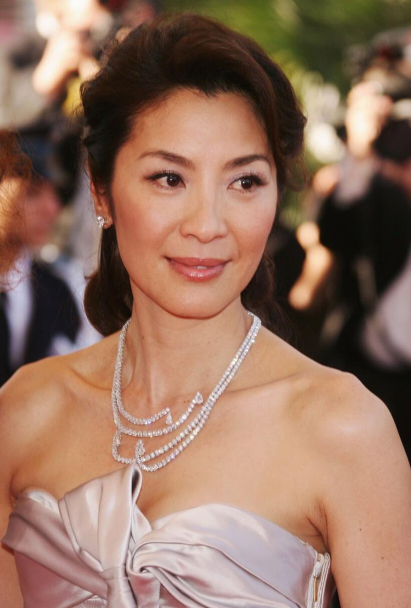 Michelle Yeoh at the premiere of "Chacun Son Cinema" during the 60th International Cannes Film Festival.