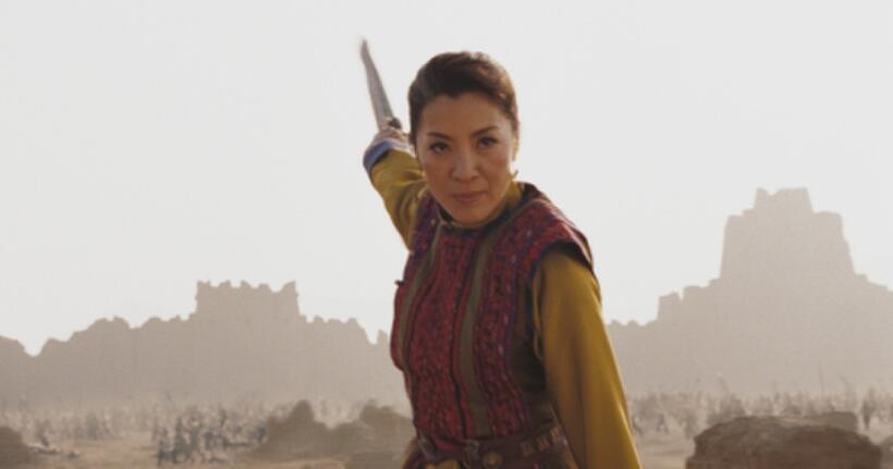 Michelle Yeoh as Zi Yuan in "The Mummy: Tomb of the Dragon Emperor."