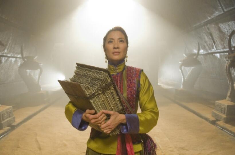 Michelle Yeoh as Zi Yuan in "The Mummy: Tomb of the Dragon Emperor."