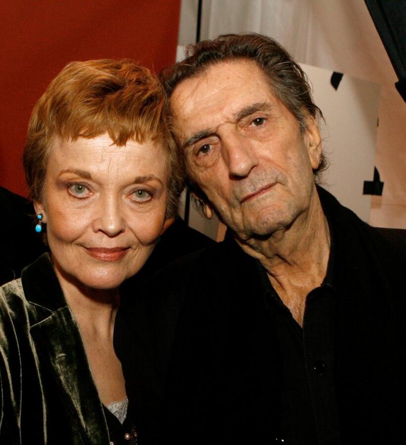Grace Zabriskie and Harry Dean Stanton at the Centerpiece Gala after party of "Inland Empire" during the AFI FEST 2006.