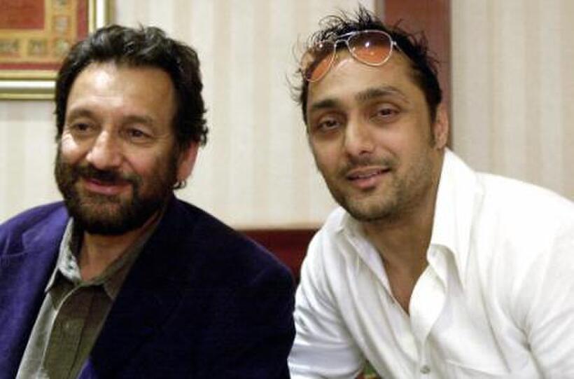 Shekhar Kapur and Rahul Bose at the "CineMint" seminar.
