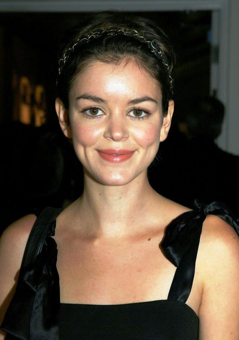 Nora Zehetner at the Mercedes Benz Fashion Week.