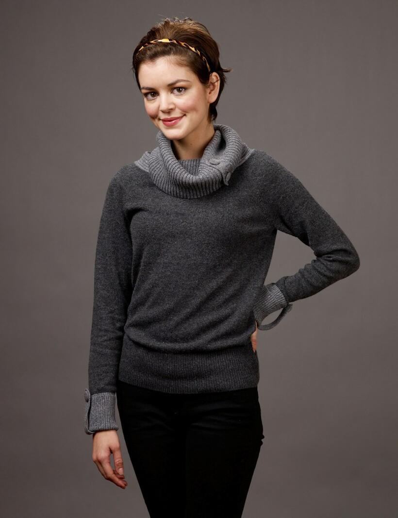 Nora Zehetner at the Film Lounge Media Center during the 2009 Slamdance Film Festival.