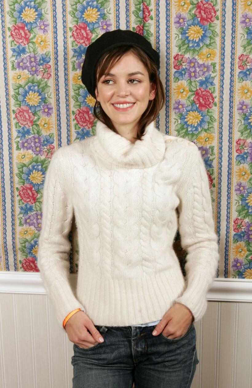 Nora Zehetner at the 2005 Sundance Film Festival.