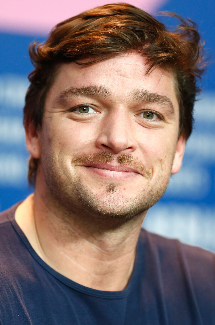 Ronald Zehrfeld at the 'Inbetween Worlds' press conference during the 64th Berlinale International Film Festival.