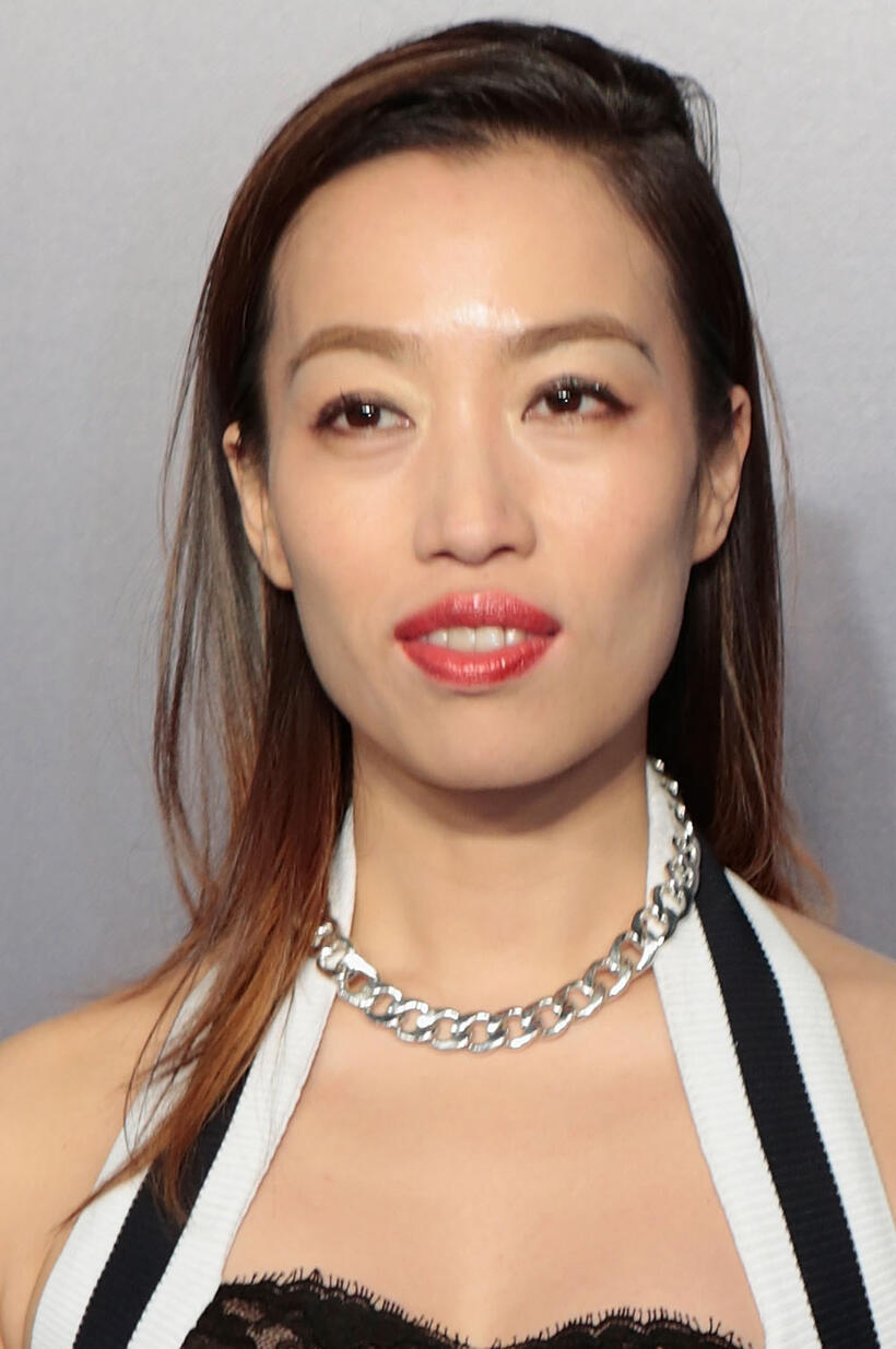 Yi Zhao at the amFAR Hong Kong Gala.