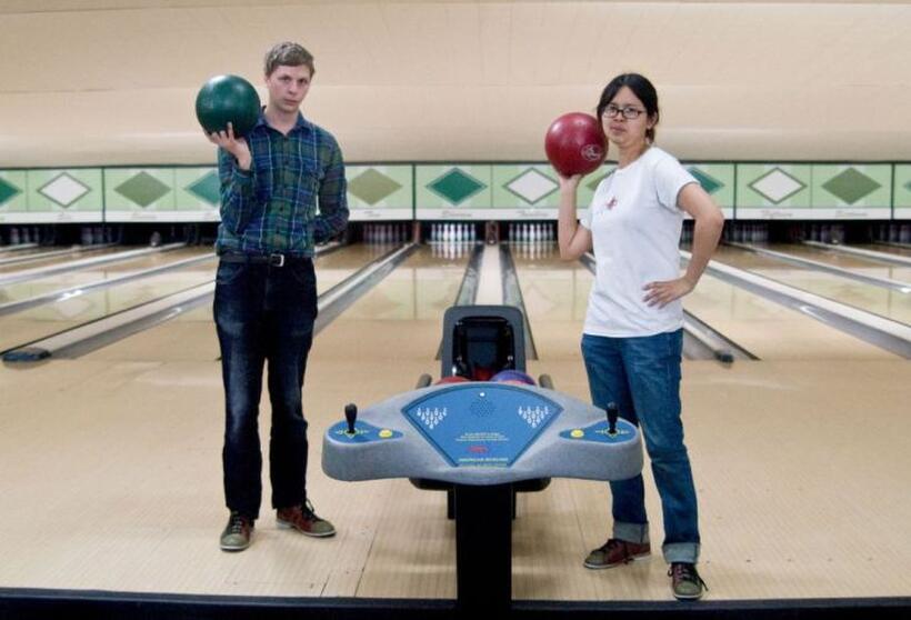 Michael Cera and Charlyne Yi in "Paper Heart."