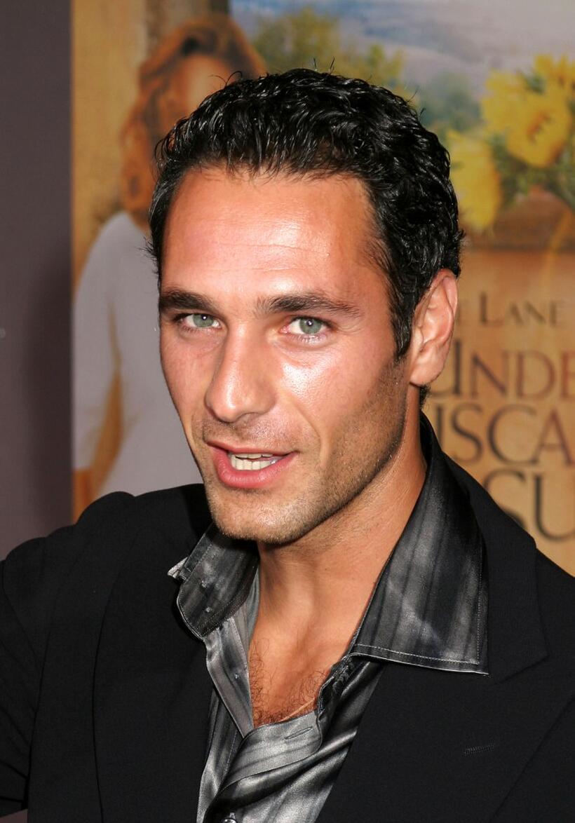 Raoul Bova at the premiere of "Under The Tuscan Sun."