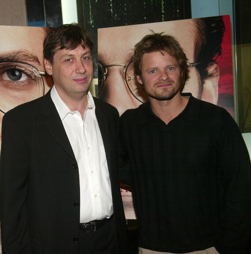 Adam Pennenberg and Steve Zahn at the special screening of "Shattered Glass."