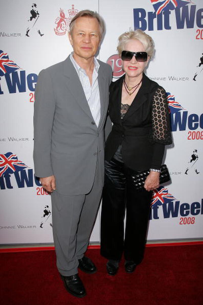 Michael York and Guest at the launch party for BritWeek.