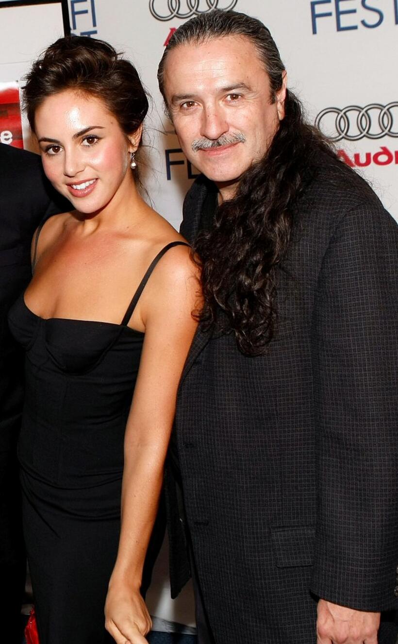 Jaclyn Jonet and Del Zamora at the AFI FEST 2007.