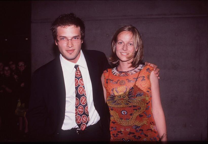 Aden Young and his partner at the AFI AWARDS 1998.