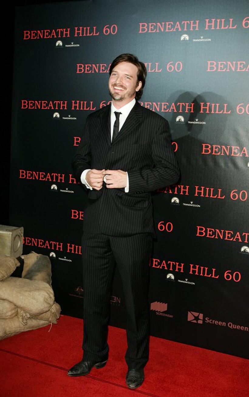 Aden Young at the world premiere of "Beneath Hill 60."
