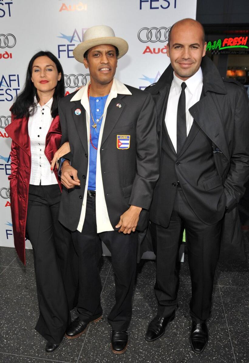 Lisa Zane, Roberto Santana, and Billy Zane at the 2008 AFI Fest centerpiece gala screening of "Che."