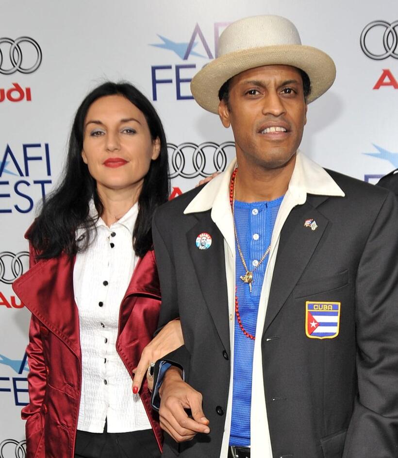 Lisa Zane and Roberto Santana at the 2008 AFI Fest centerpiece gala screening of "Che."