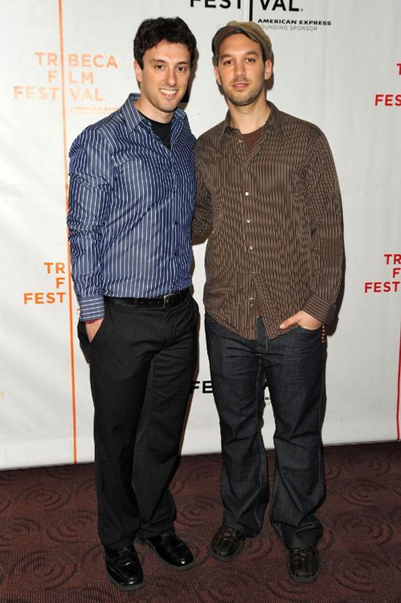Michael Zimbalist and Jeff Zimbalist at the premiere of "The Two Escobars" during the 2010 Tribeca Film Festival.