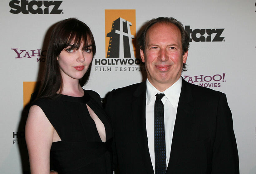 Hans Zimmer and Guest at the 14th Annual Hollywood Awards Gala.