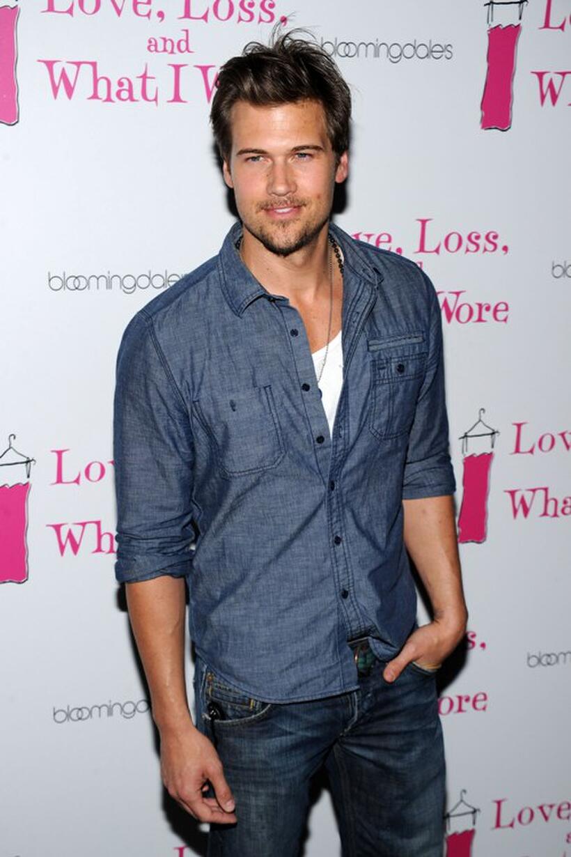 Nick Zano at the new cast member celebration of "Love, Loss and What I Wore."