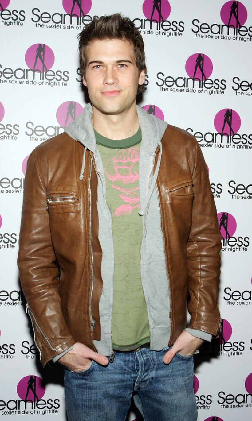 Nick Zano at the grand opening of Seamless Adult Ultra Lounge.