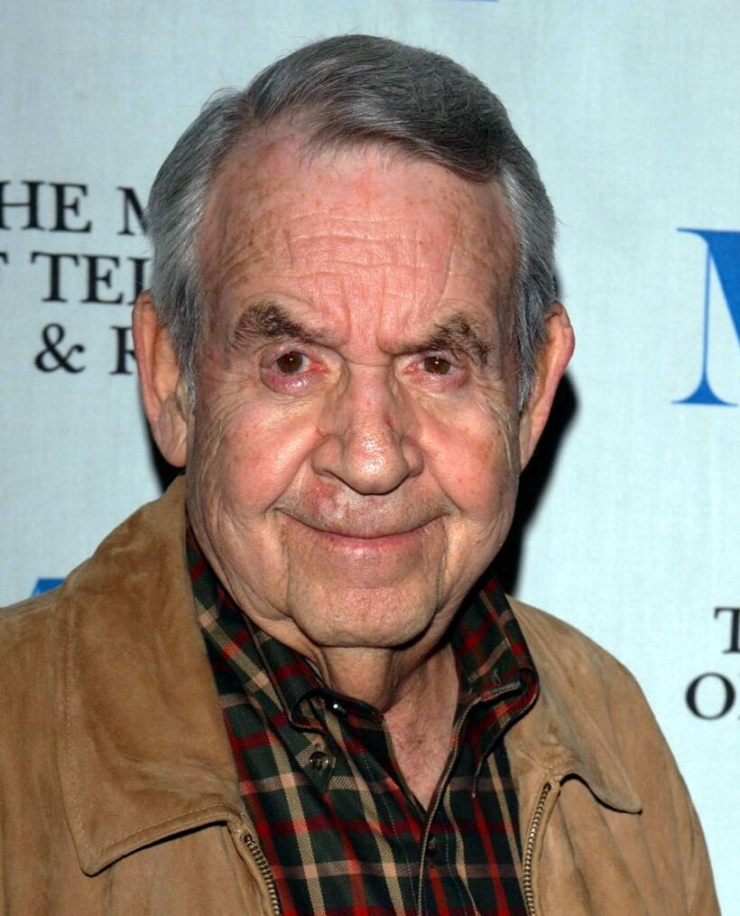 Tom Bosley at the 30th anniversary reunion of "Happy Days".