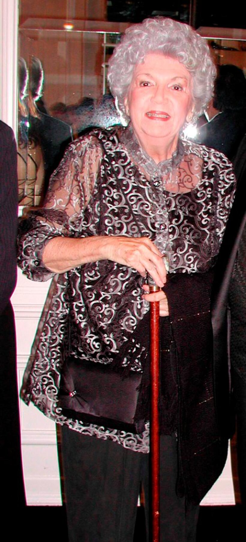 Carmen Zapata at the Nosotros 31st Golden Eagle Awards.