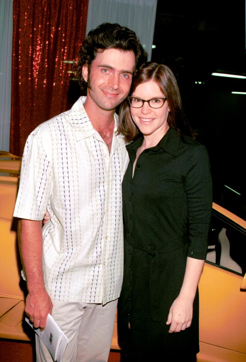 Dweezil Zappa and Lisa Loeb at the 4th Annual Cars and Stars Gala to celebrate 50 years of Rock and Roll.