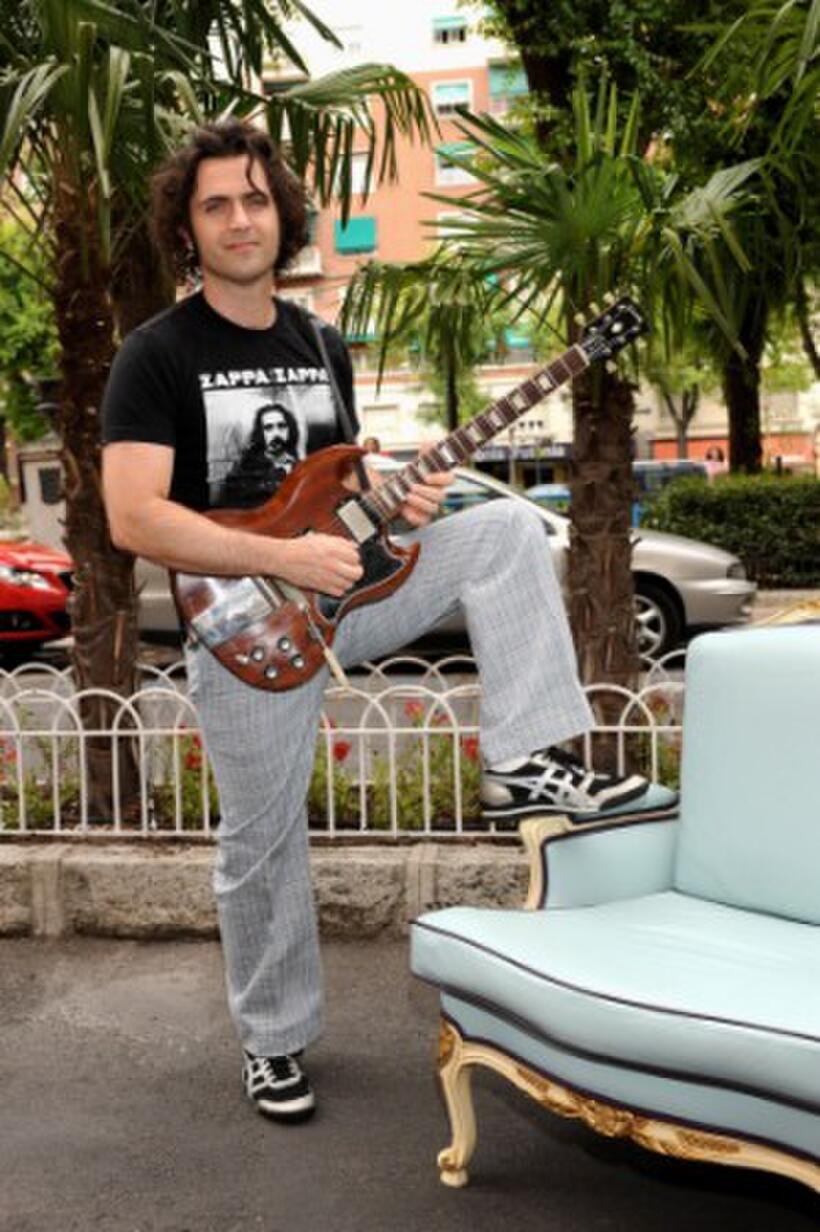 Dweezil Zappa at the press conference to promote "Zappa Plays Zappa" 2008 Tour.