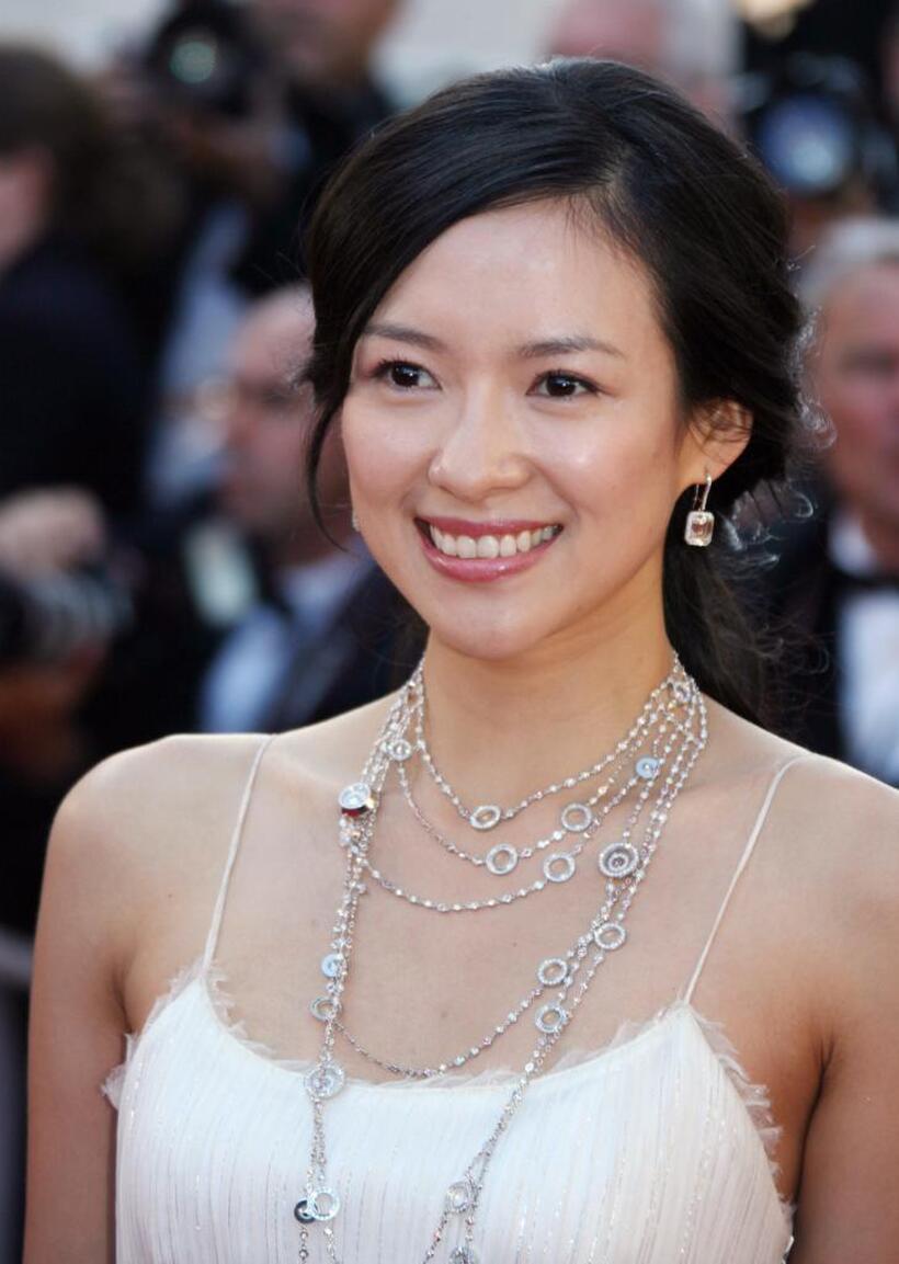 Zhang Ziyi at the premiere of "Marie Antoinette" during the 59th edition of the International Cannes Film Festival.