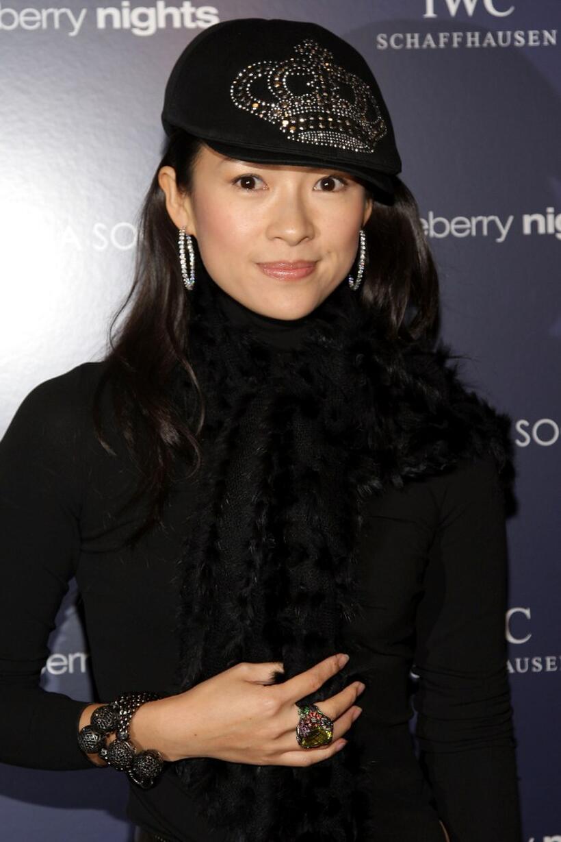 Zhang Ziyi at the screening of "My Blueberry Nights."