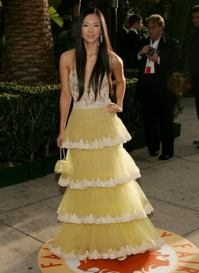 Zhang Ziyi at the 2007 Vanity Fair Oscar Party.