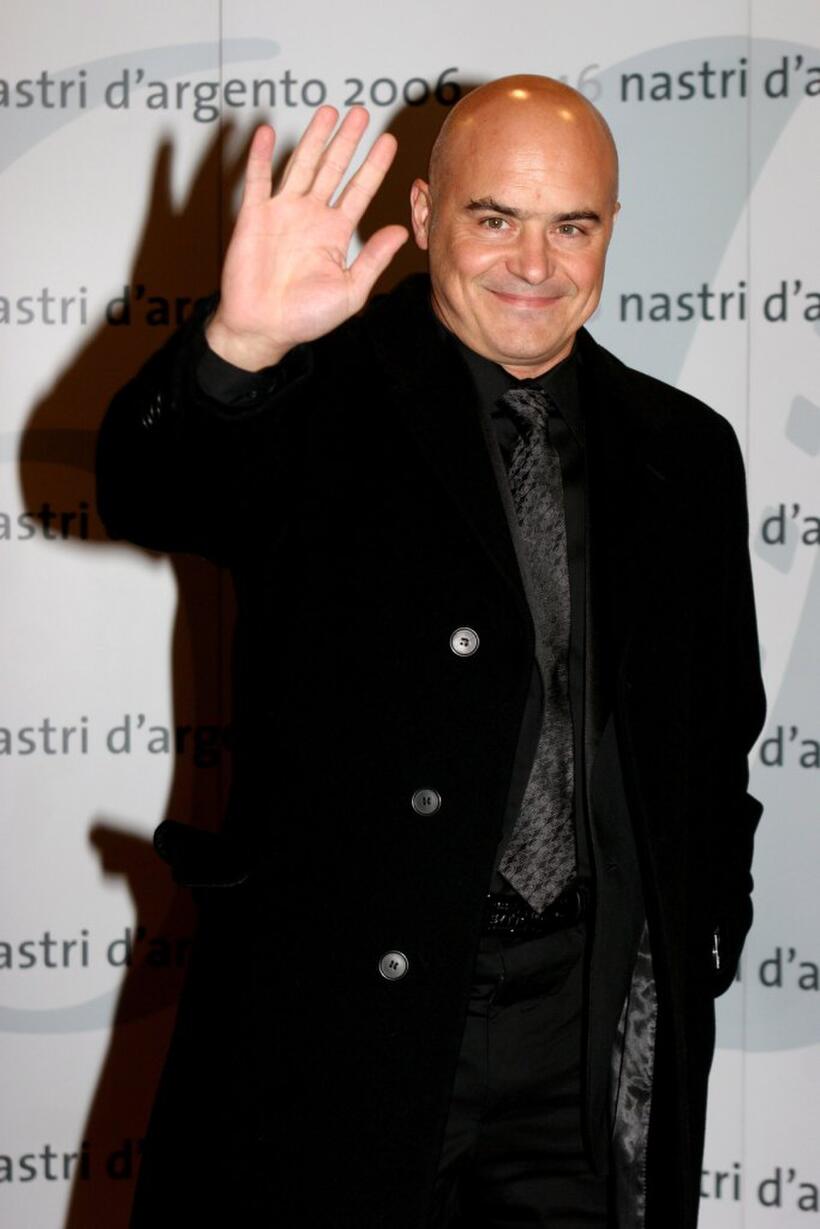 Luca Zingaretti at the Nastri D'Argento Ceremony.